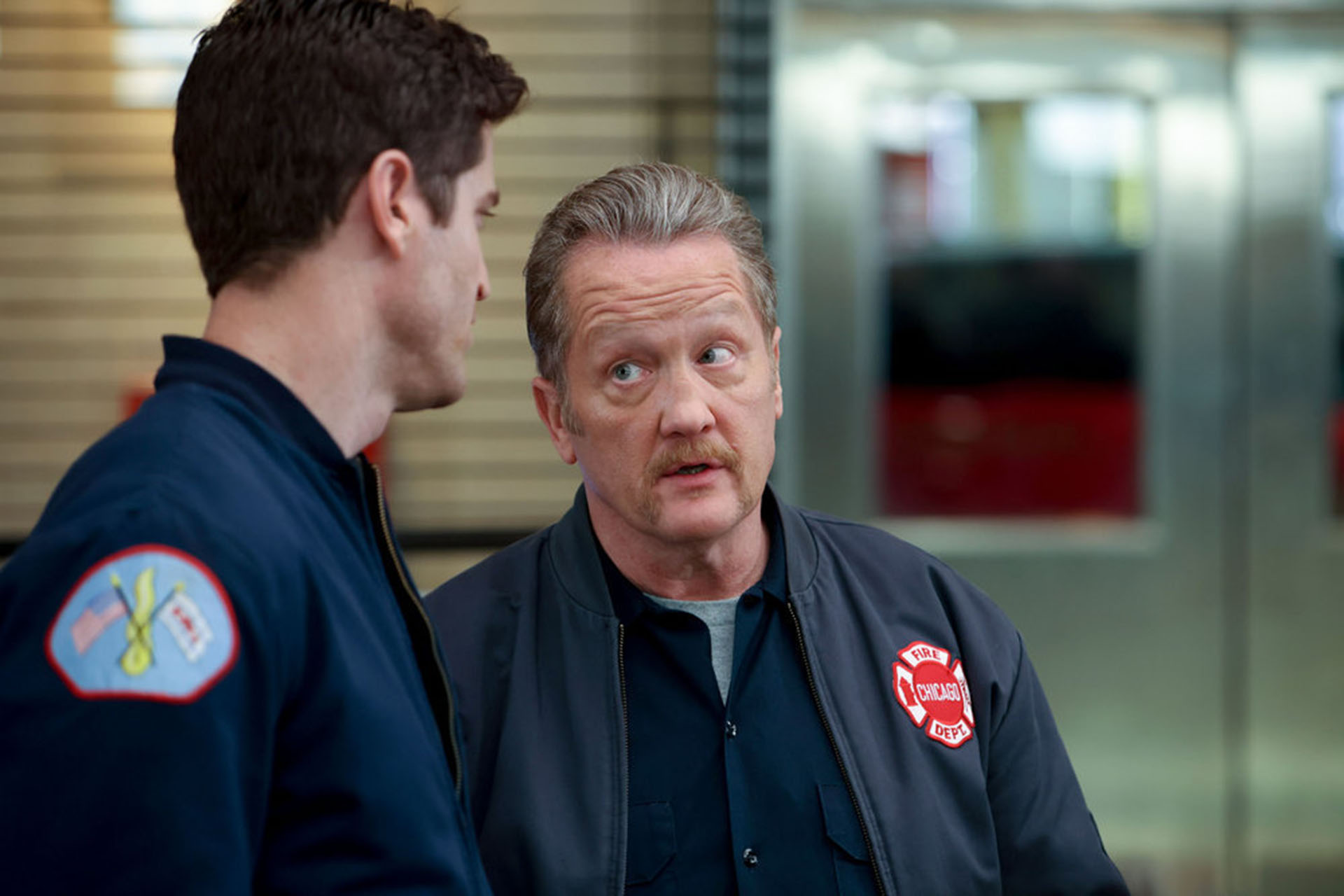Jake Lockett As Sam Carver And Christian Stolte As Randy "Mouch" Mcholland