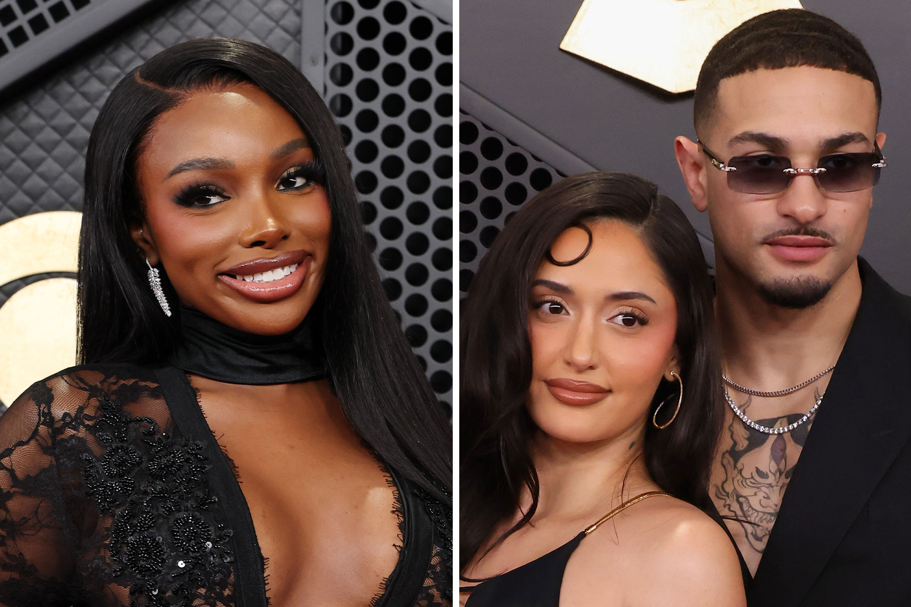 A split of JaNa Craig, Leah Kateb, and Miguel Harichi.