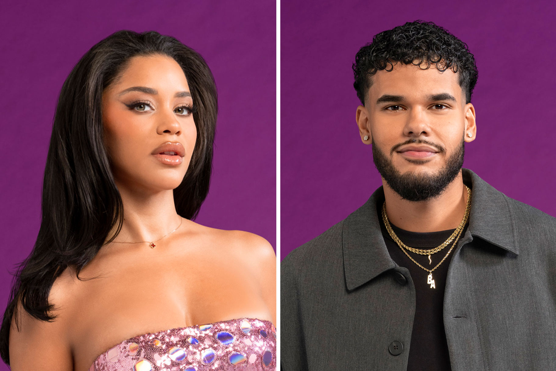 A split of Amaya Espinal and Bryan Arenales.