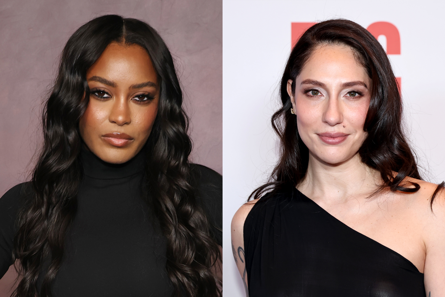 Split image of Ciara Miller and Tefi Pessoa.
