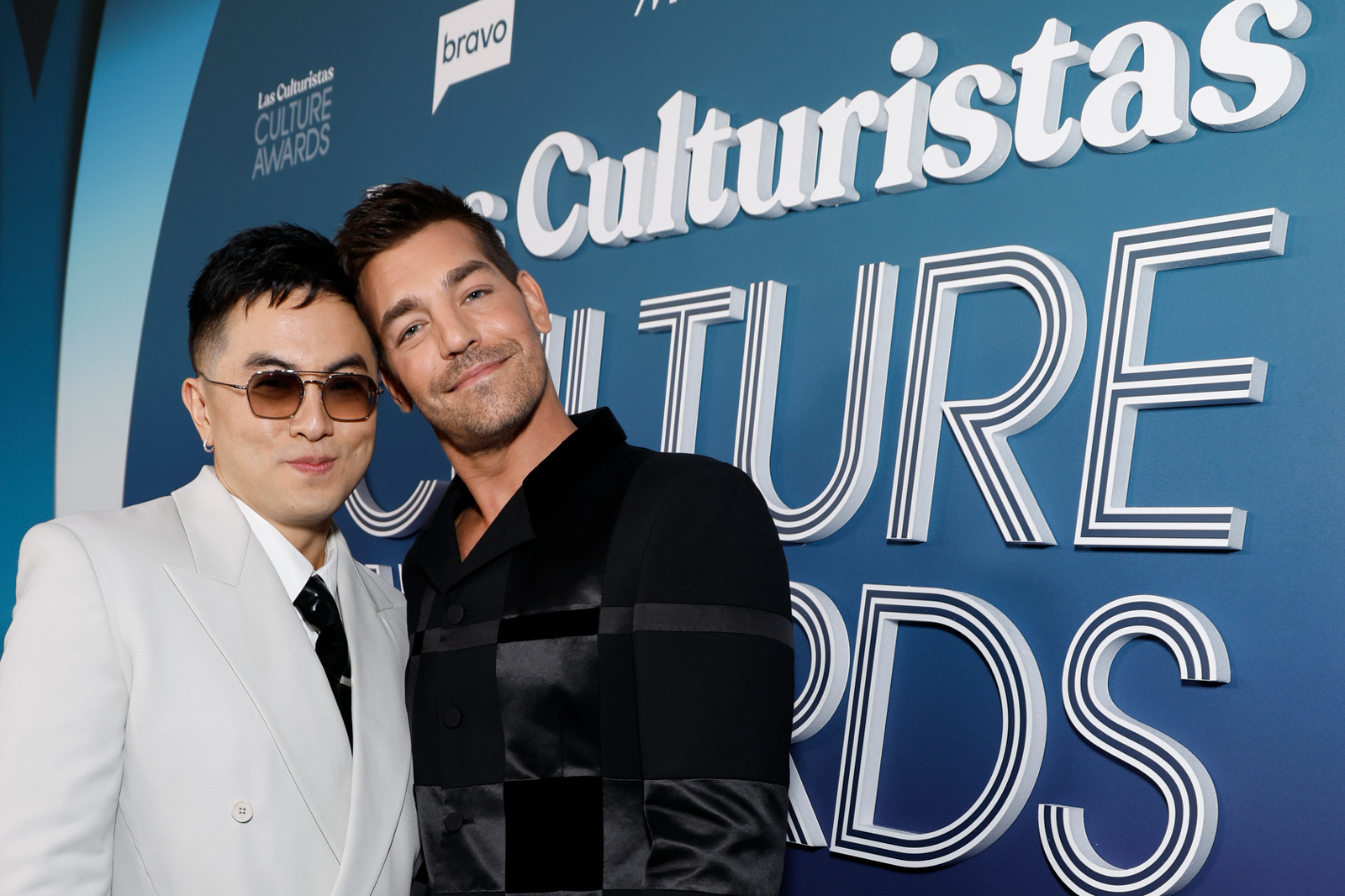 Bowen Yang and Matt Rogers at the 2026 Las Culturistas Awards on Saturday, May 30 from The United Theater.