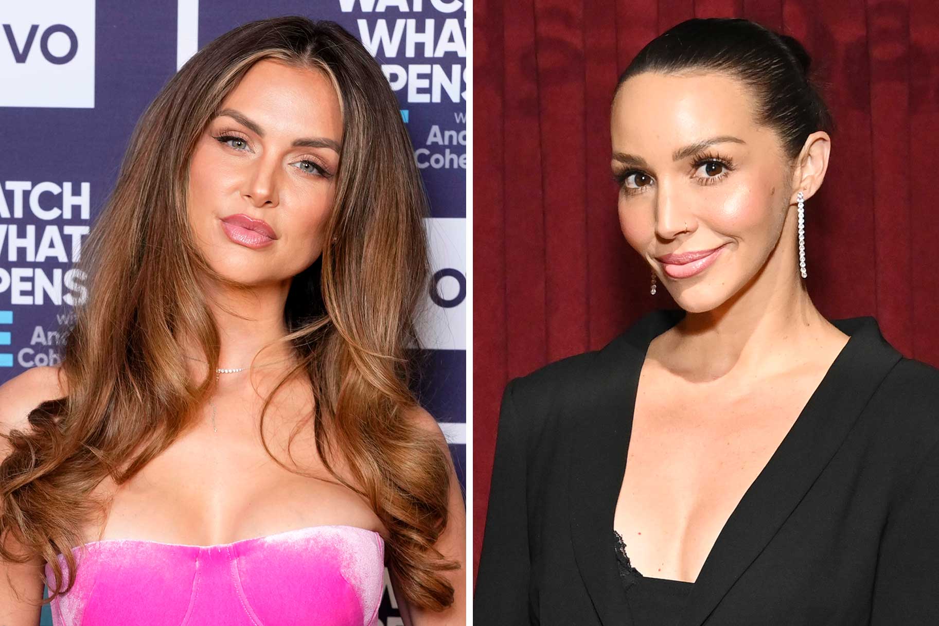 A split of Lala Kent and Scheana Shay.