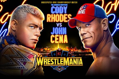 Cody Rhodes will face John Cena for the Undisputed WWE Championship at WrestleMania 41