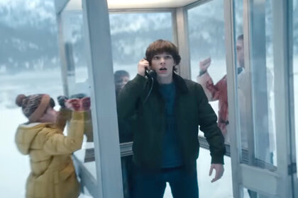 Finney (Mason Thames) in Black Phone 2 (2025).