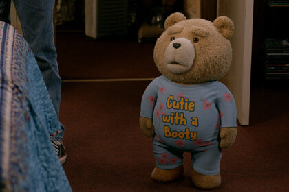 Ted wearing pajamas in Ted Season 2.