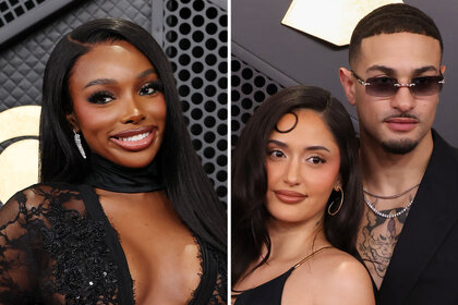 A split of JaNa Craig, Leah Kateb, and Miguel Harichi.