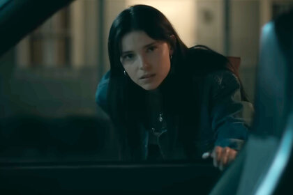 Inde Navarrette as Nikki during the film Obsession (2026).