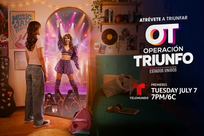 Key art for Operacion Triunfo Estados Unidos.