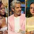 A split of Ciara Miller, Andy Cohen, and Amanda Batula.