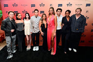 Next Gen NYC Cast at Premiere