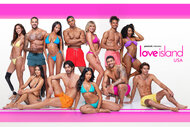 The cast posing together in Love Island USA Season 8.