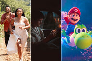 A split of You, Me & Tuscany (2025); Obsession (2026); Super Mario Galaxy (2026).