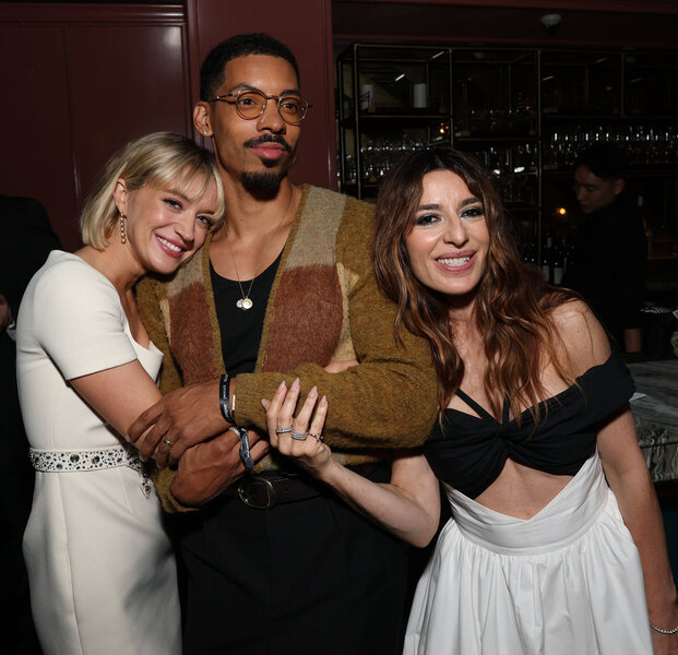 Chelsea Frei, Melvin Gregg, and Sabrina Impacciatore