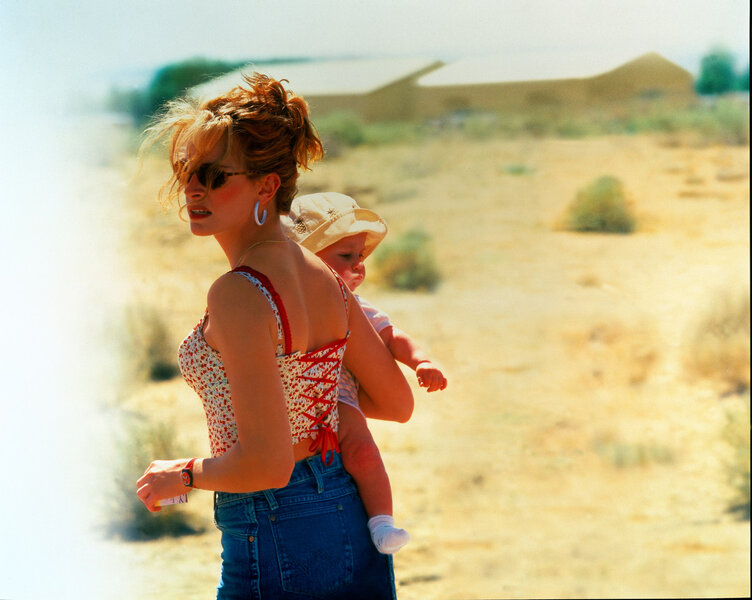 Julia Roberts as Erin Brockovich in the 2000 movie.