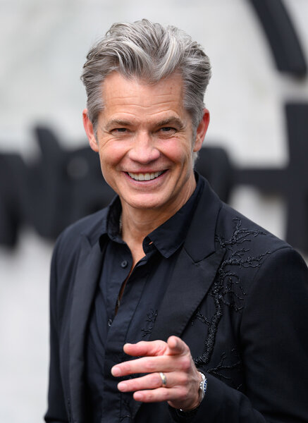 Timothy Olyphant attends the "Alien: Earth" European Premiere at the Barbican Centre.
