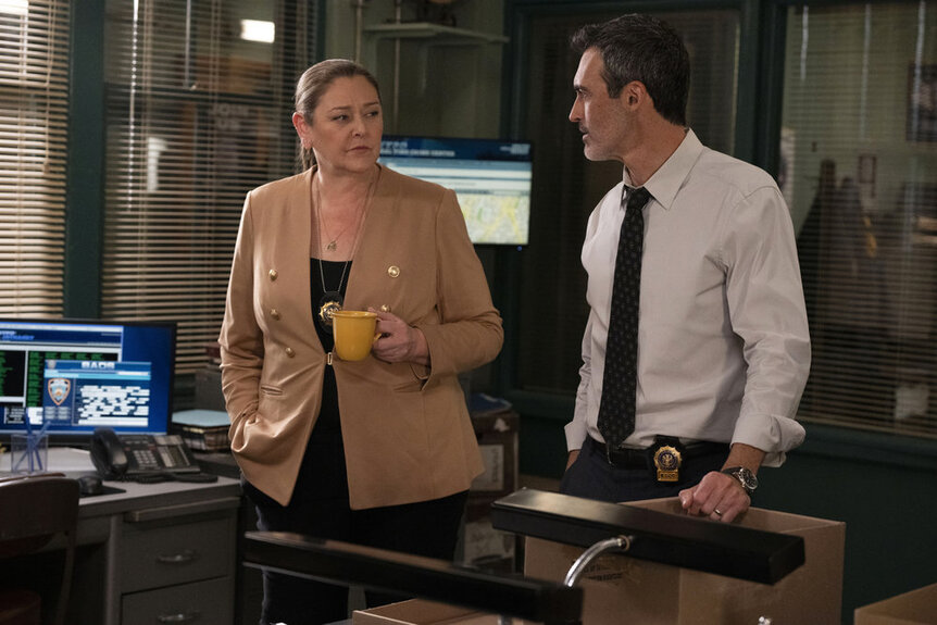 Camryn Manheim and Reid Scott, Law And Order