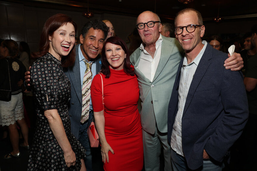 Ellie Kemper, Oscar Nuñez, Kate Flannery, Creed Bratton, and Paul Lieberstein