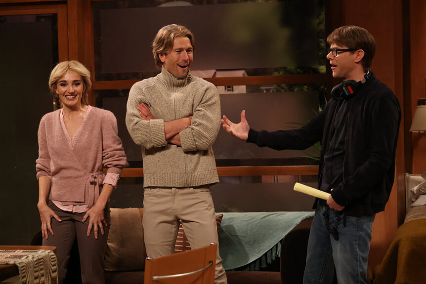 SNL Glen Powell Norwegian Movie