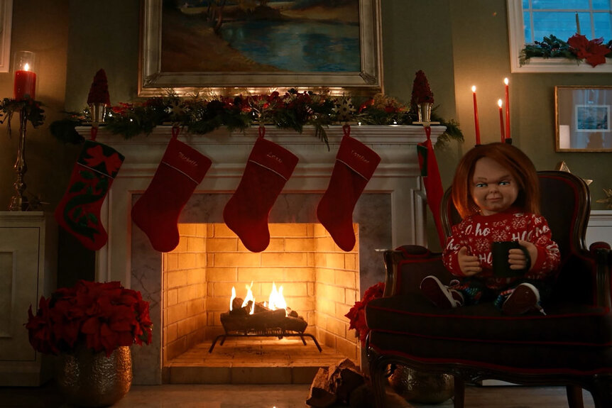 Chucky Yule Log