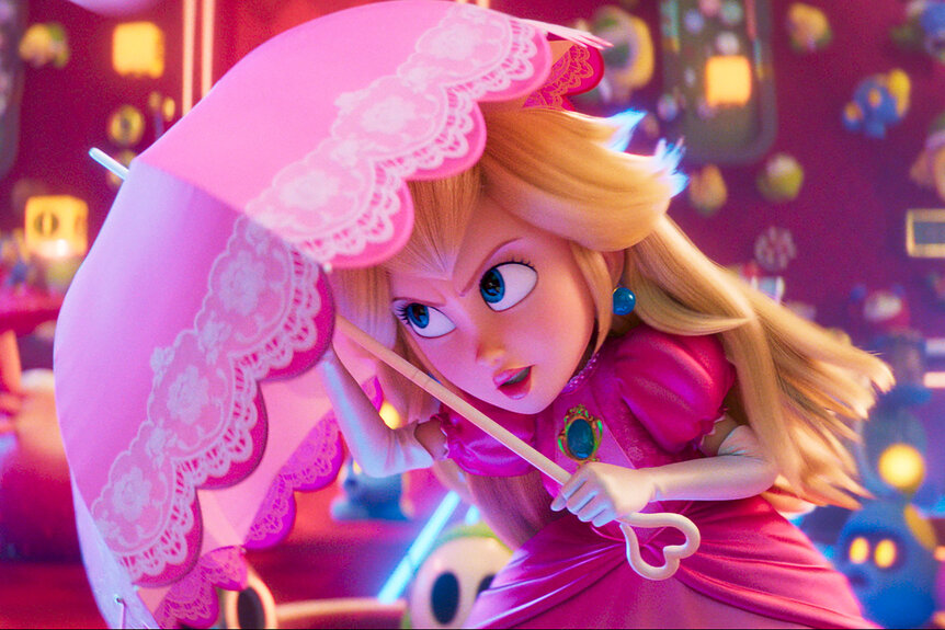 Princess Peach in Nintendo and Illumination’s The Super Mario Galaxy Movie (2026).