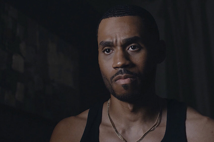 Moritz J. Williams looks onward in Another Man's Wife (2026).