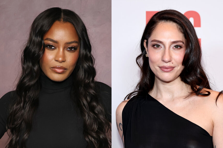 Split image of Ciara Miller and Tefi Pessoa.