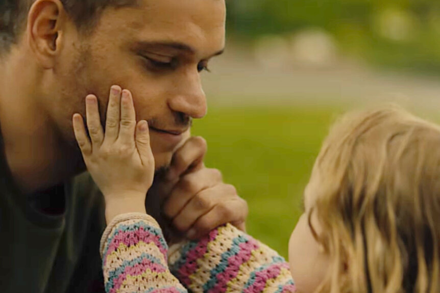 Tyriq Withers as Ledger Ward in the film Reminders Of Him (2026).